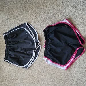 Set of 2 Nike Dri-fit Athletic Shorts